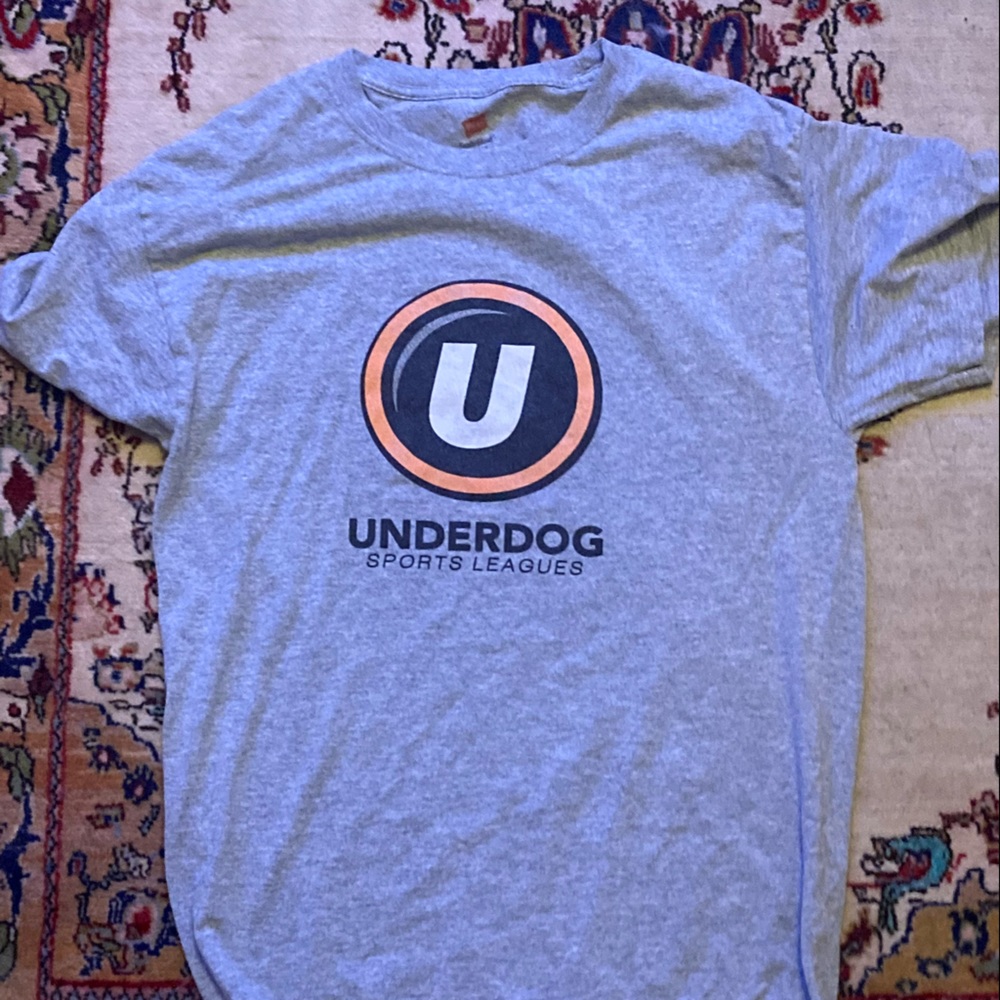 grey under dog shirt vintage